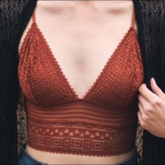 LAST 1! Rust Aztec Pattern Mesh Brami - Picture 1 of 7